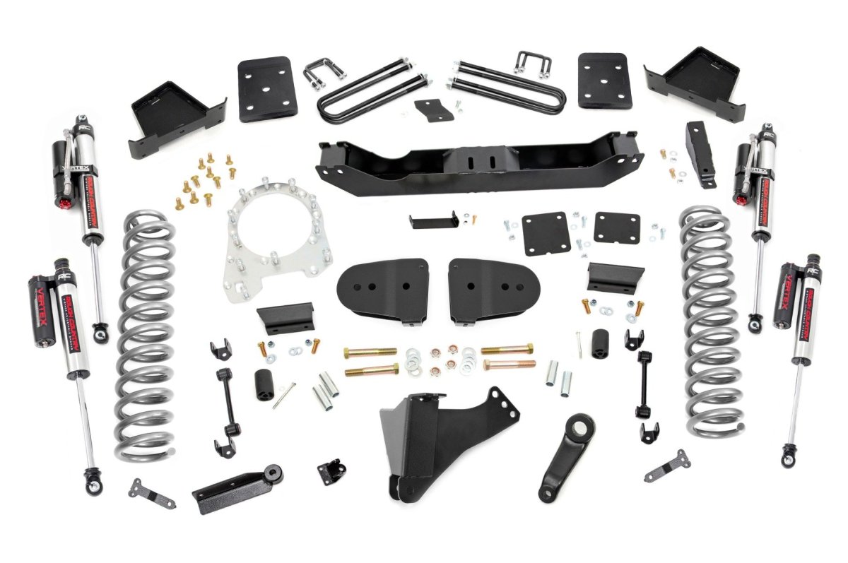 Ford F-250 Super Duty Suspension Lift Kit - Rough Country - 6 Inch Lift | Diesel | OVLD | Vertex - 2023+